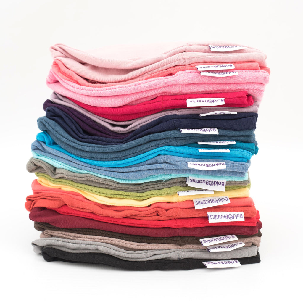 Most popular thin cotton stretchy breathable fabric Bold Beanie hat