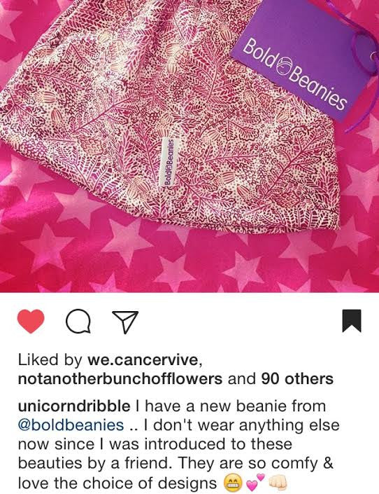 Follow Bold Beanies on Instagram