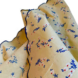 Cotton cancer hair loss yellow pretty scarf