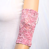 PICC port sleeve cover arm Liberty Elisa Red