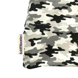 mens cancer beanie camouflage black grey