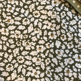 Chemo Cancer Liberty Print Green Floral Scarf