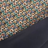 Reversible cancer scarf navy floral