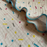 Chemotherapy bandana cotton muslin retro  print