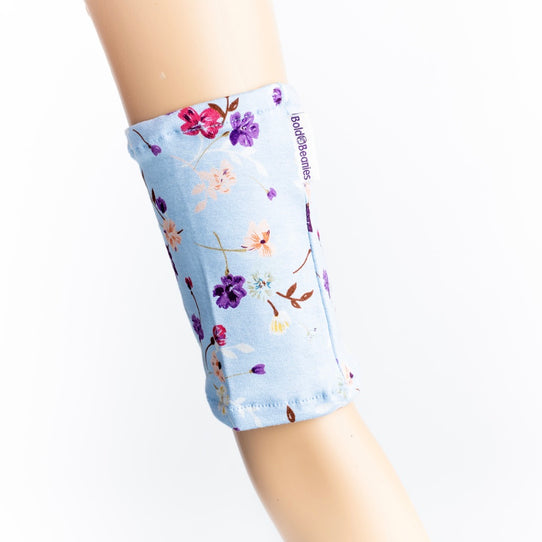 Pretty PICC IV Arm Sleeve Cover Blue helen