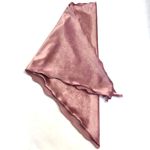 Pink Velvet Cancer Head Scarf 