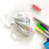 Eco Cotton Surgical Face Mask Graffiti Greeting