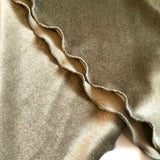 Grey Silver Velvet Head Scarf