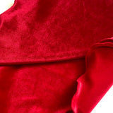 Velvet Cancer Headscarf Red Women