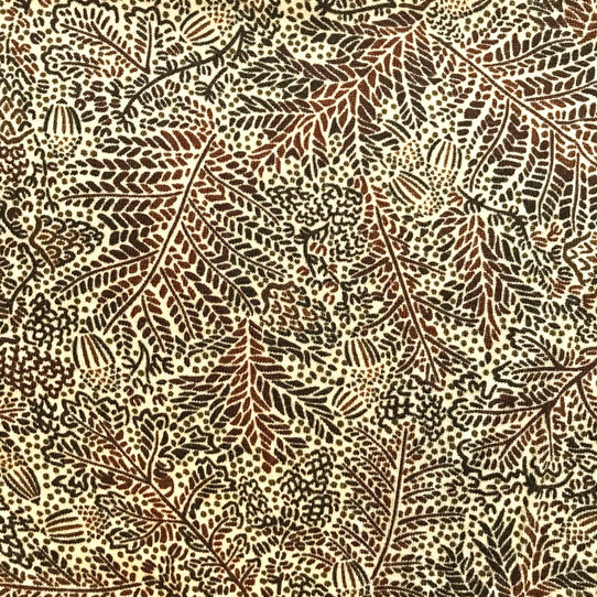 Liberty Print Elisa Brown Arm Cover Port PICC sleeve