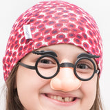 Red Liberty Print Child Headwear