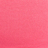 coral pink soft beanie skull sleep cap womens hat