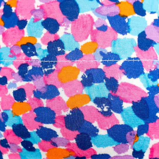 Liberty Print Pink Blue Orange Soft Comfy Girls Hats