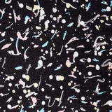 Black Liberty Print Girls Alopecia Headwear