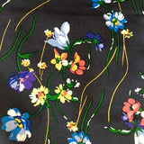 Wild Flower Floral Satin Cancer Headscarf