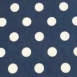 Denim Polka Dot Cancer Headscarf