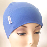 Women's Lightweight Thin Chemo Hat Blue