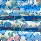 Liberty Print Cotton Face Mask Betsy Blue