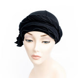 Cancer Head Wrap Black UK