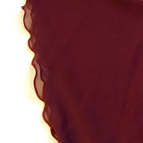 Aubergine Chiffon Cancer Scarf