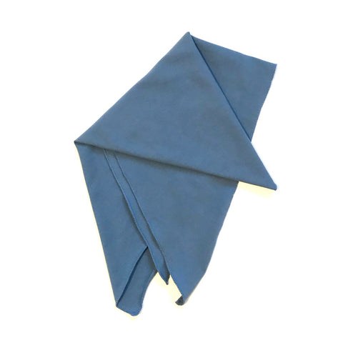 Mens Stretch Cotton Bandana Blue