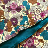 Retro Liberty Headscarf Teal Floral