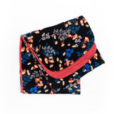 Reversible Jane Floral & Red Cancer Head Wrap 