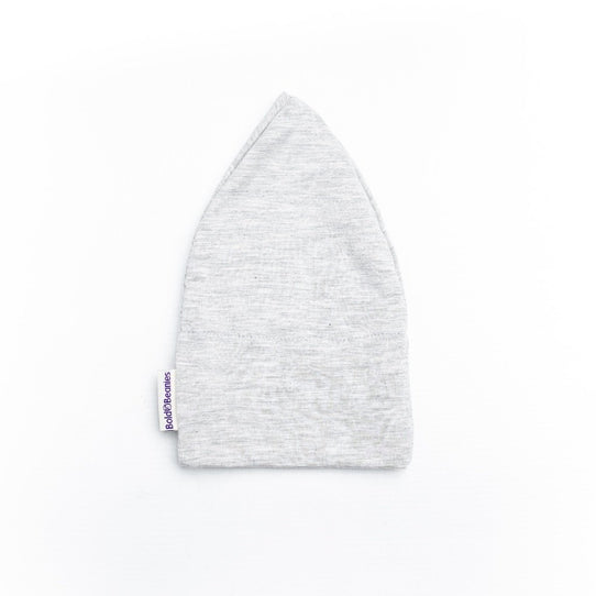 Luxury Plain Grey Women's Cotton Cancer Hat