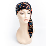 Chemotherapy Headscarf Jane Floral Red Double-Sided