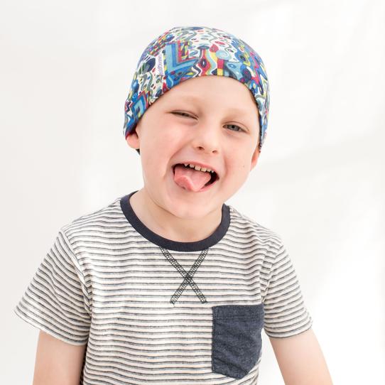 Fun Comfy Cancer Alopecia Hats for Kids