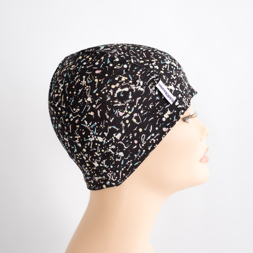 Chemo hair loss? Bald head cold? Want Comfort? Scarves hard to tie & slip around? Wig too uncomfortable?