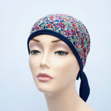 Liberty Cotton Chemo Head Scarf UK Breast Cancer 