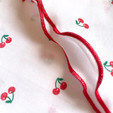 Cancer Bandana Headscarf White Cherry!