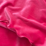 bright pink velvet bandana