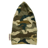 Kids camo print cancer beanie