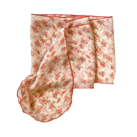 Cancer Headwrap chiffon Vintage Floral