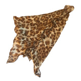 Leopard Chiffon Headscarf Chemo Cancer UK