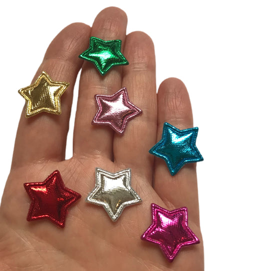 Tiny Wish Stars - Shiny Fabric