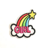 Girl Fun Star Iron Patch Hair Loss Hat Accessory UK