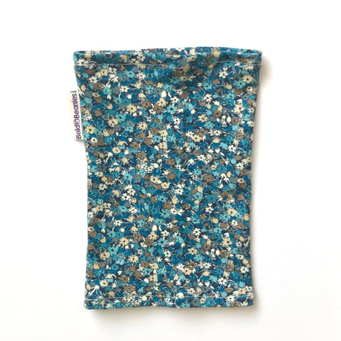 Liberty Pretty Ditsy Blue Floral Print Picc Sleeve