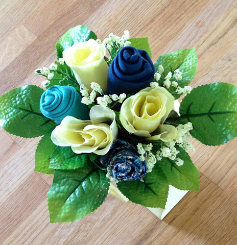 Blue Skies Bold Beanies Gift Posy Bouquet