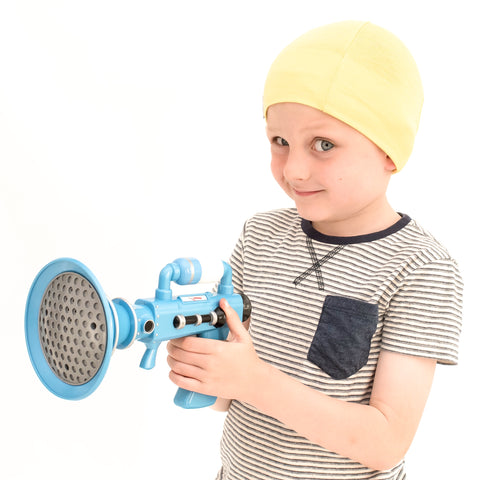 Unisex Yellow Cotton kids cancer Hat 