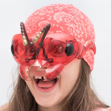 Fun Chemo Headwear for Kids - Liberty Darcy Red