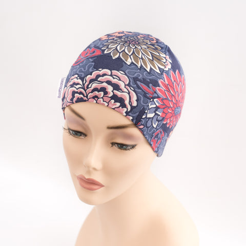Floral Liberty Print Hair Loss Hat for Chemo