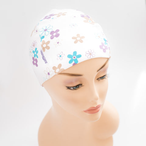 Pretty Cotton Cancer Sleep Cap