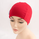 Red Beanie Hat for Cancer