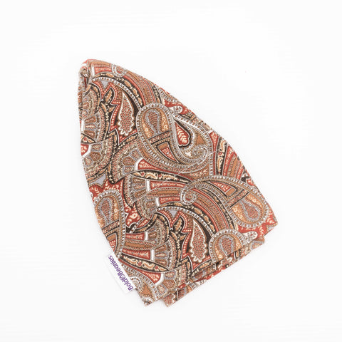 Mens Liberty Paisley Brown Cancer Hat