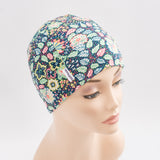 Liberty Elodie Floral Bright Print Summer Cancer Hair Loss