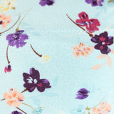 Pretty Floral PICC Line Sleeves UK Helen Aqua