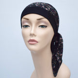 Hair Loss Head Scarf for Ladies Anikka Black